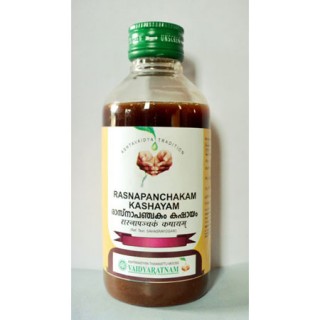 Vaidyaratnam Ayurvedic, Rasna Panchakam Kashayam, 200 ml